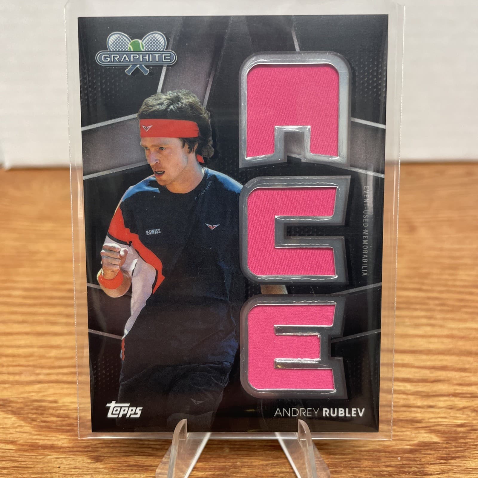 2026 Topps Graphite Tennis Andrey Rublev ACE Relic #AR-AR