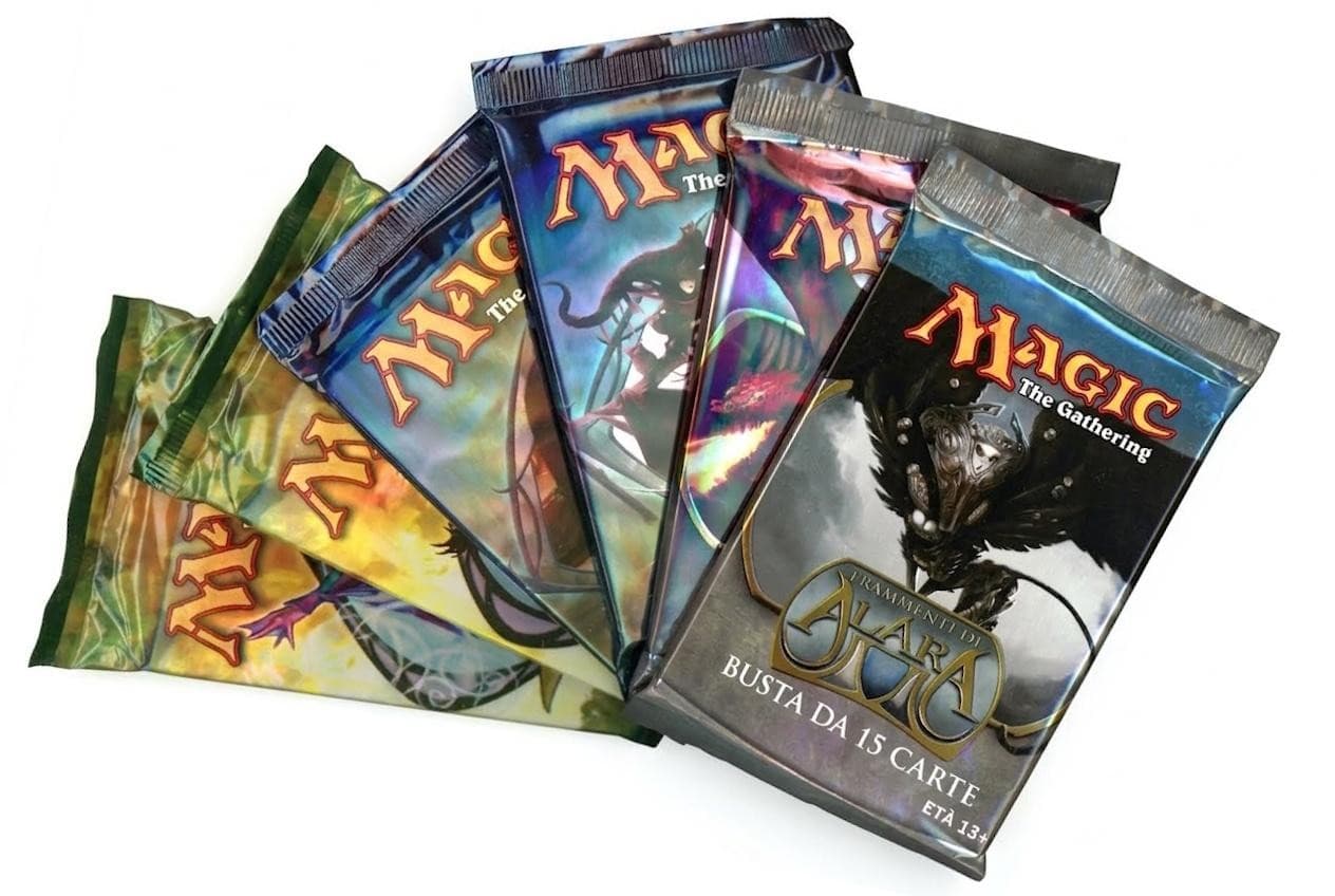 Magic the Gathering Italian 6-Booster Pack Lot (Eventide/Morningtide/Alara)