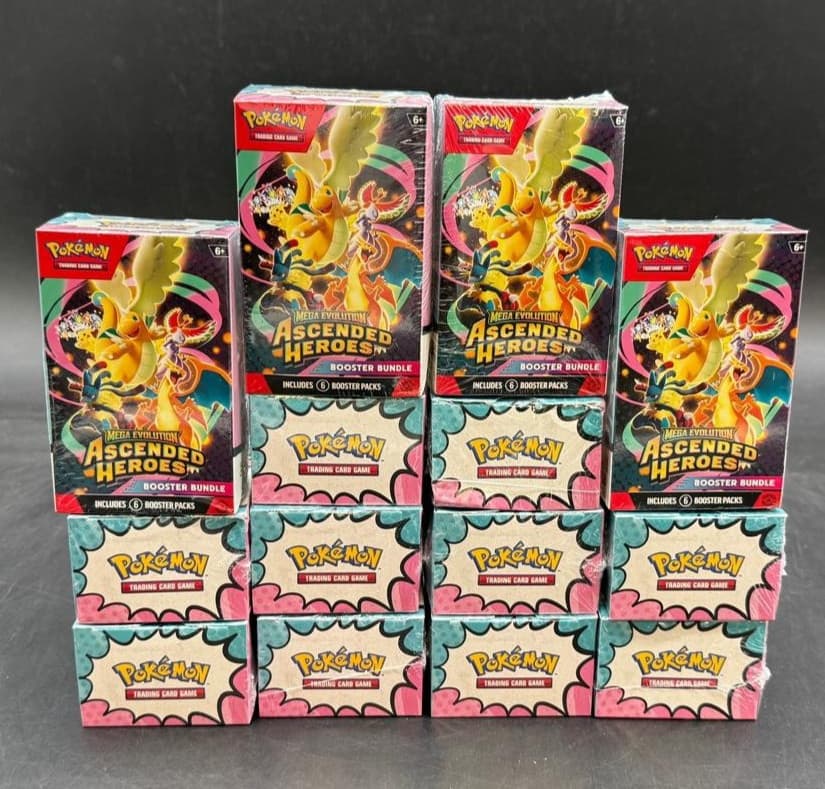 Lot of (14) Pokemon TCG ME02.5 Ascended Heroes Booster Bundles SEALED