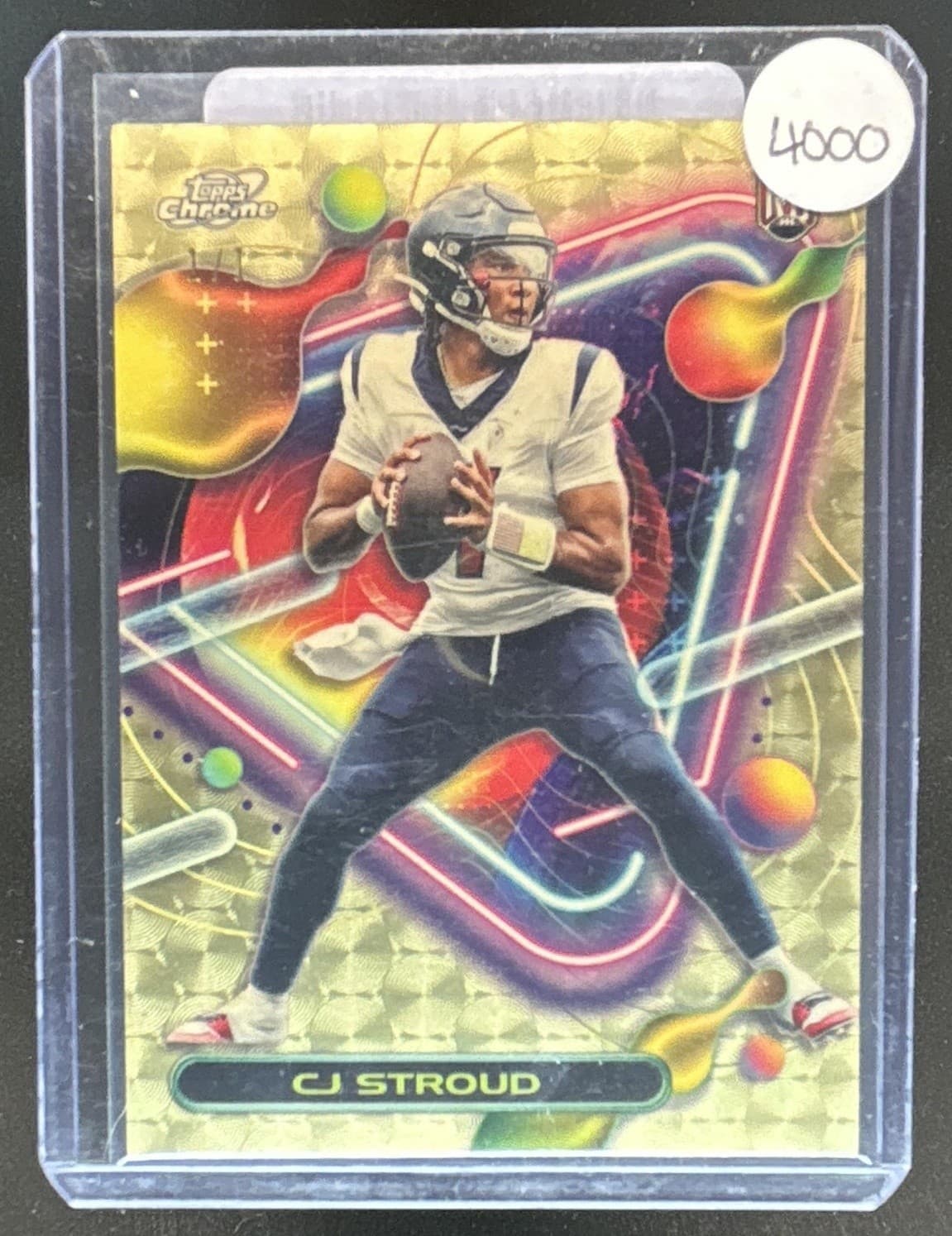 2023 Topps Composite CJ Stroud Cosmic Chrome Superfractor Rookie RC #1/1 Texans