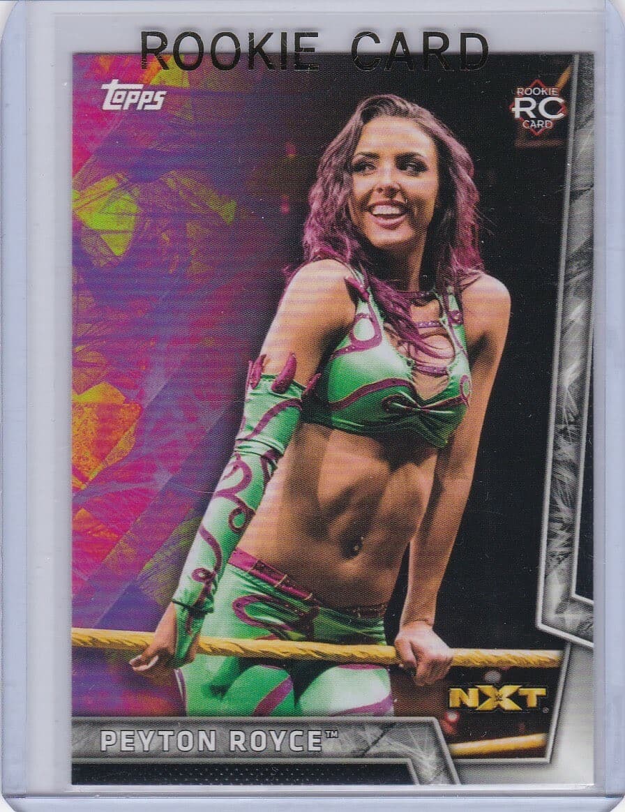PEYTON ROYCE ROOKIE CARD Wrestling WWE 2018 Topps NXT Sexy Hot RC Entertainment!