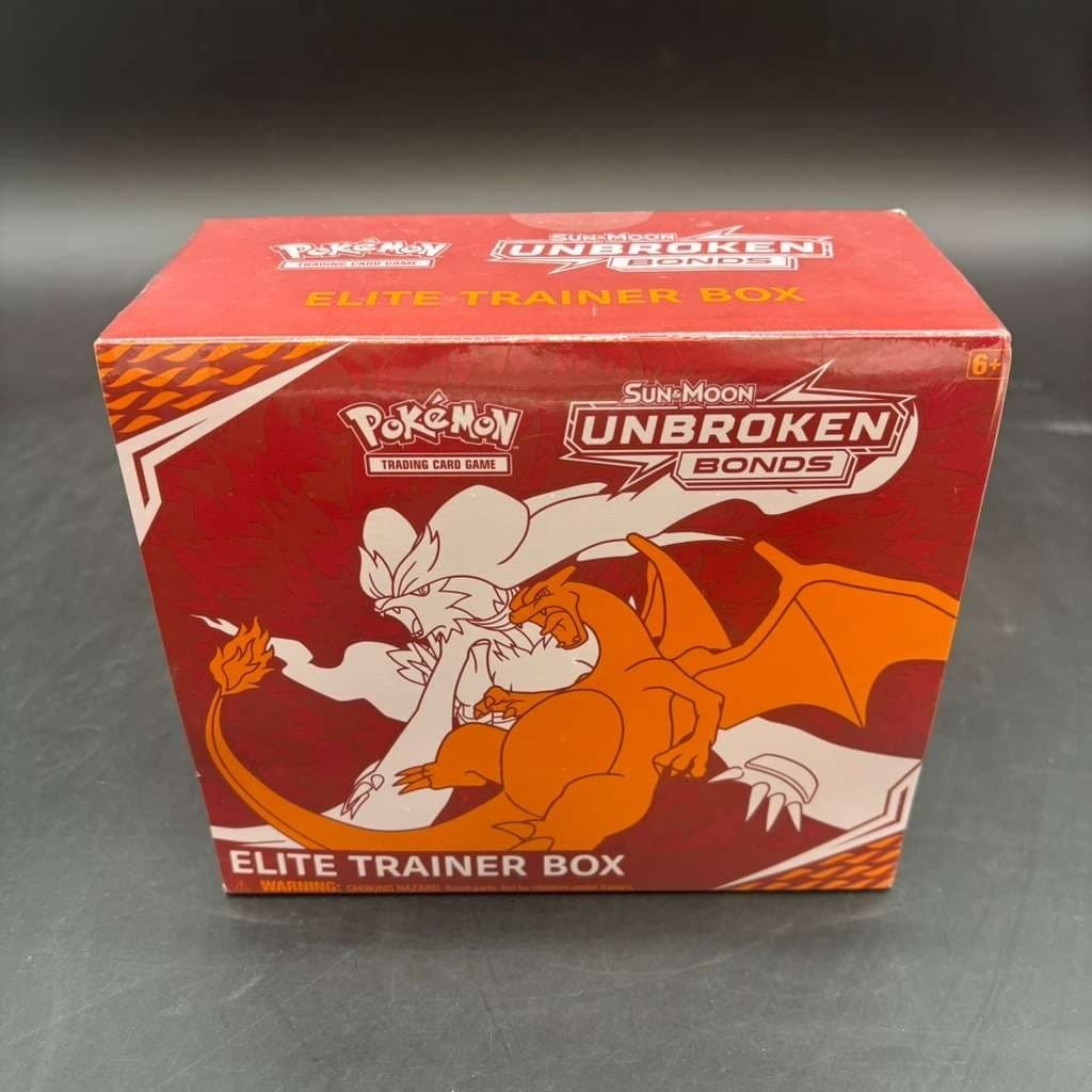 Pokemon TCG Sun & Moon Unbroken Bonds Elite Trainer Box SEALED ETB with Acrylic