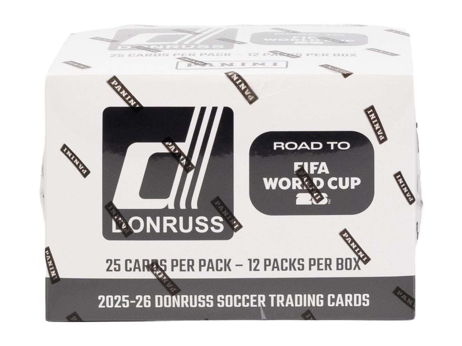 2025/26 PANINI DONRUSS ROAD TO FIFA WORLD CUP SOCCER JUMBO VALUE 12-PACK BOX