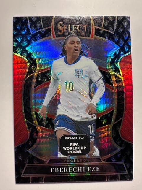 2025-26 Panini Select FIFA World Cup Eberechi Eze BLACK DRAGON SCALE 1/1 England