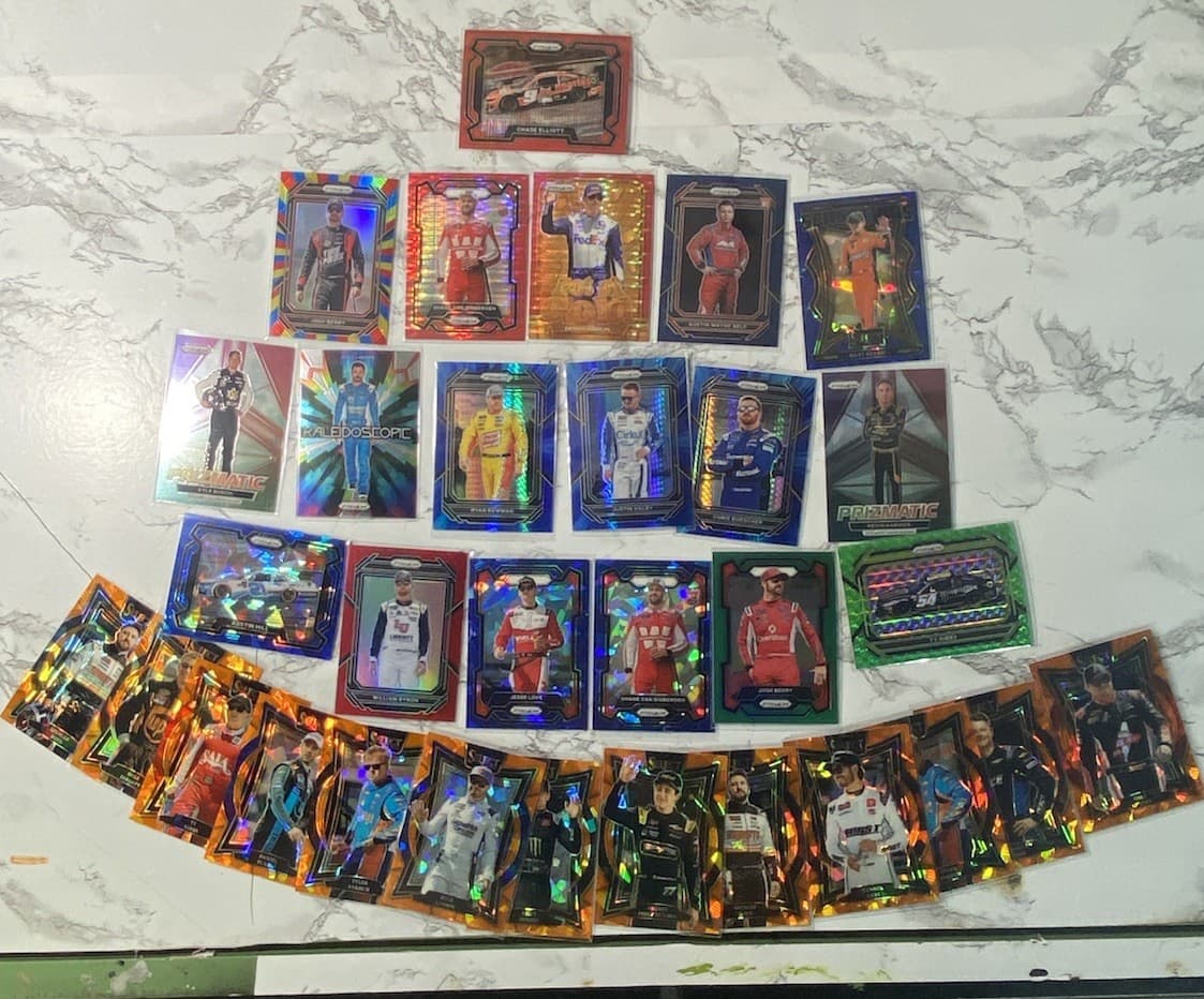 Panini Prizm & Select NASCAR  Racing Lot of 31 Cards 