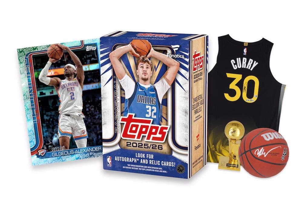 2025/26 Topps Basketball Fanatics Blaster 40-Box Case