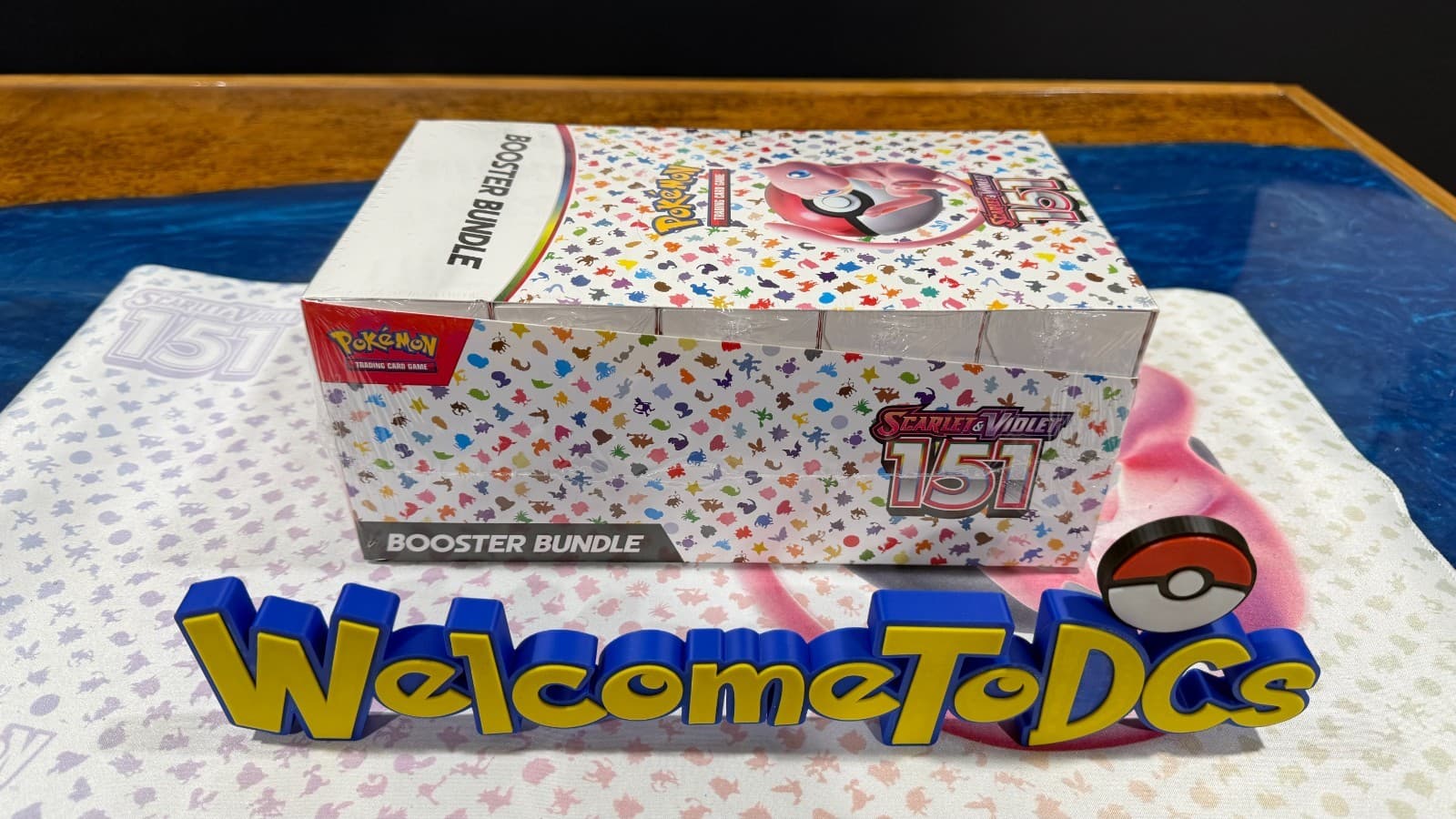 Pokemon 151 Booster Bundle Display Case Sealed Lot E - 10 Booster Boxes