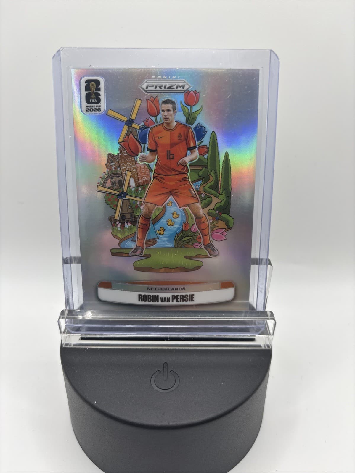 2026 Panini Prizm World Cup National Landmarks Robin Van Persie Netherlands SSP