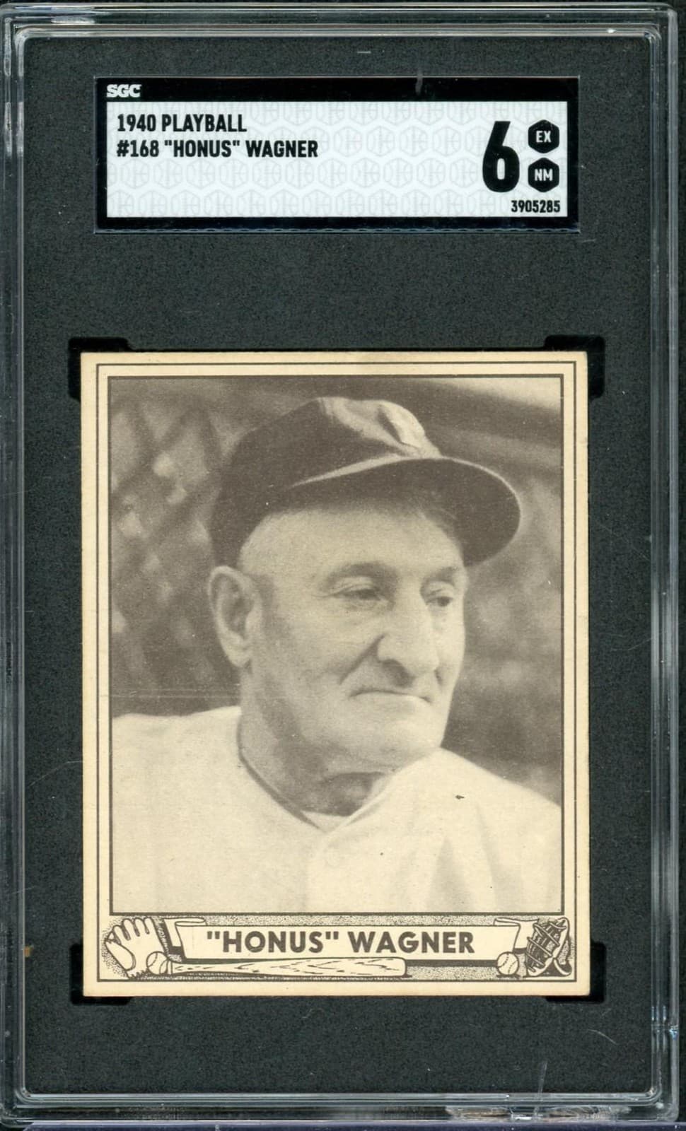 1940 Play Ball Honus Wagner SGC 6