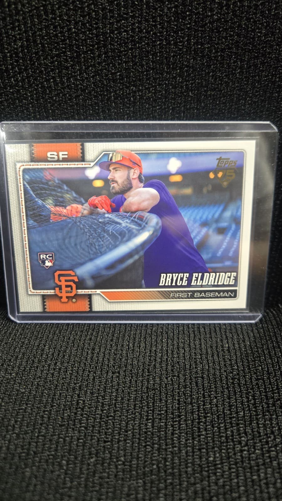 2026 Topps Series Two Golden Mirror SSP Bryce Eldridge #406 Giants RC