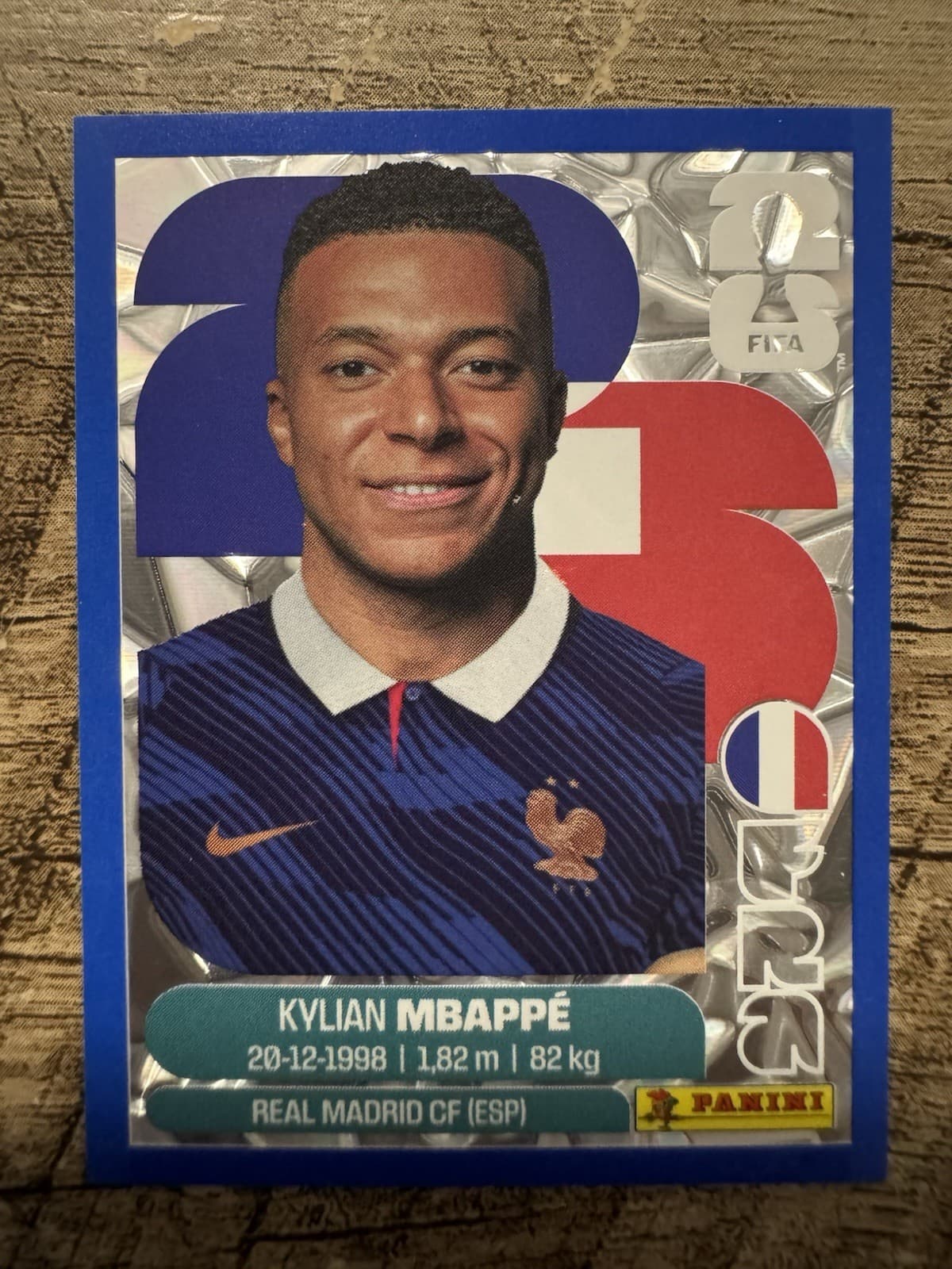 Panini FIFA Kylian Mbappé Real Madrid CF Soccer Sports Trading Card