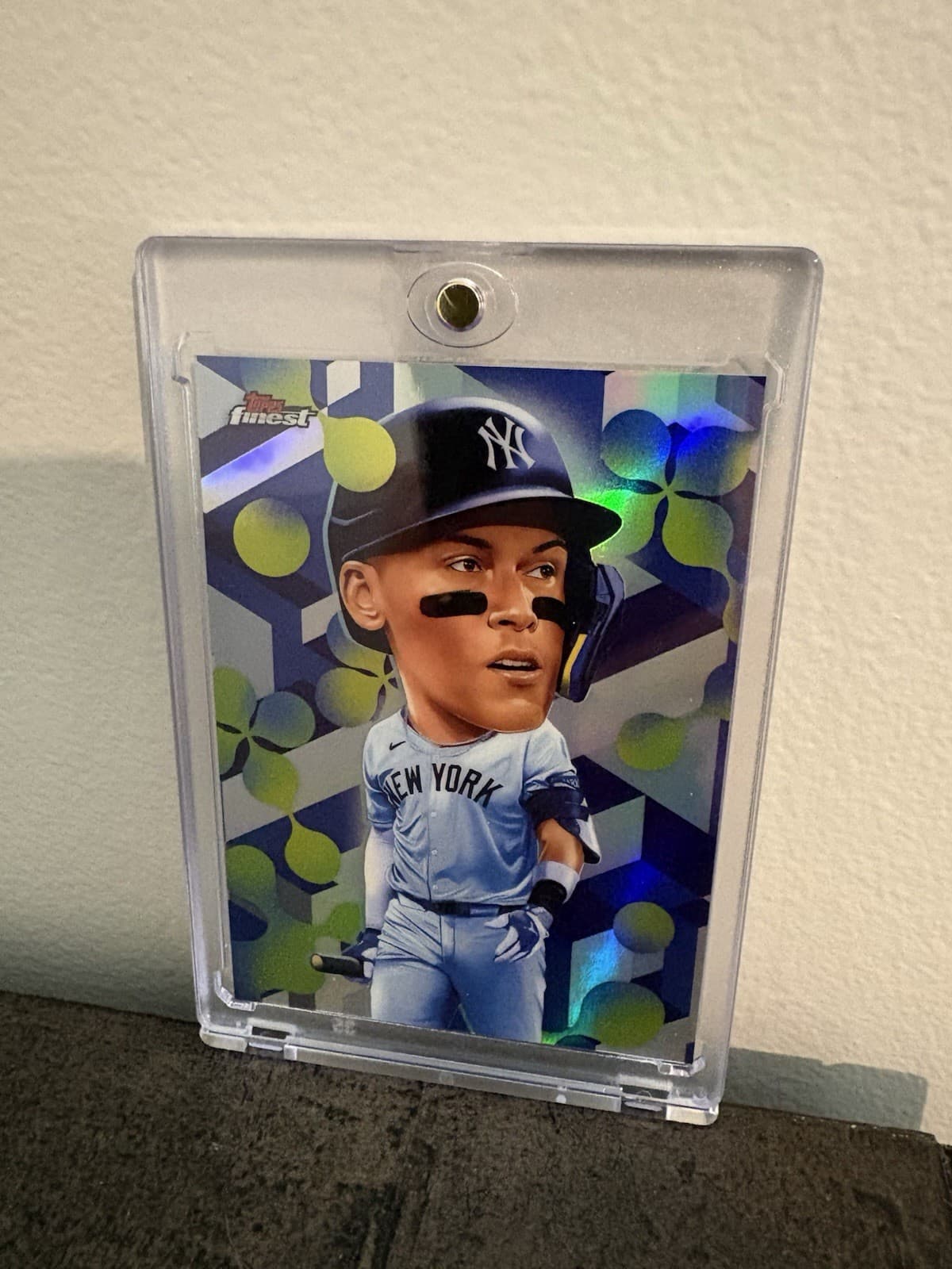 2026 Topps Finest Headliners Insert HL-1 Aaron Judge New York Yankees