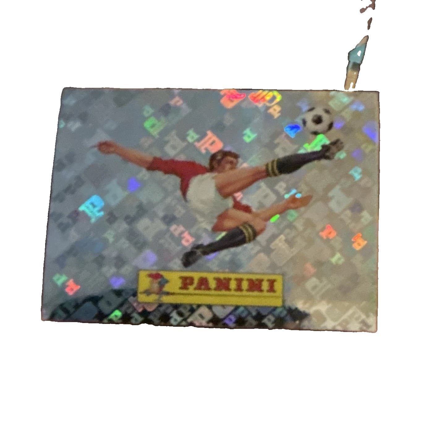 Panini Soccer Sports Trading Card Holographic Foil Insert Card