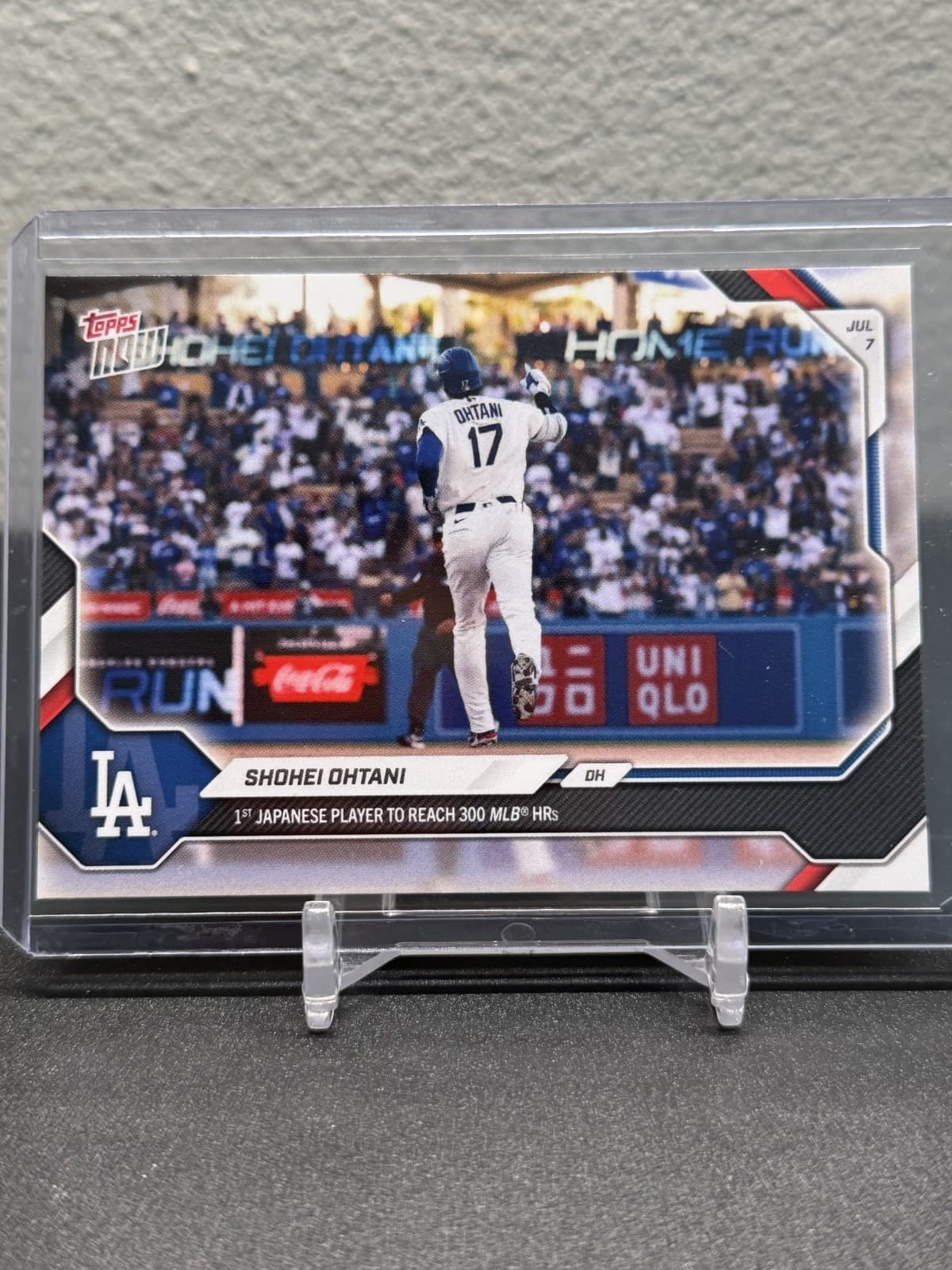 2026 Topps Now Shohei Ohtani #428-SP Image Variation Japanese 300 MLB HRS