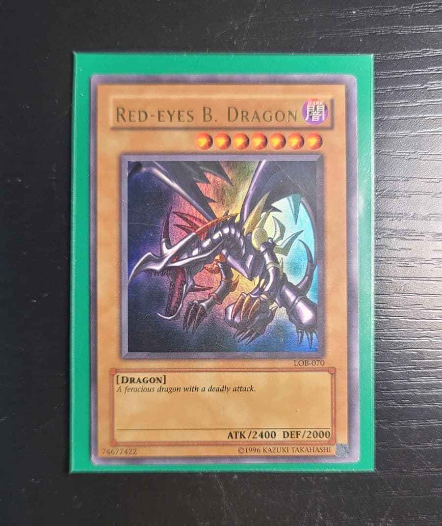 Konami Yu-Gi-Oh! Red-Eyes B. Dragon LOB-070 Ultra Rare English Unlimited