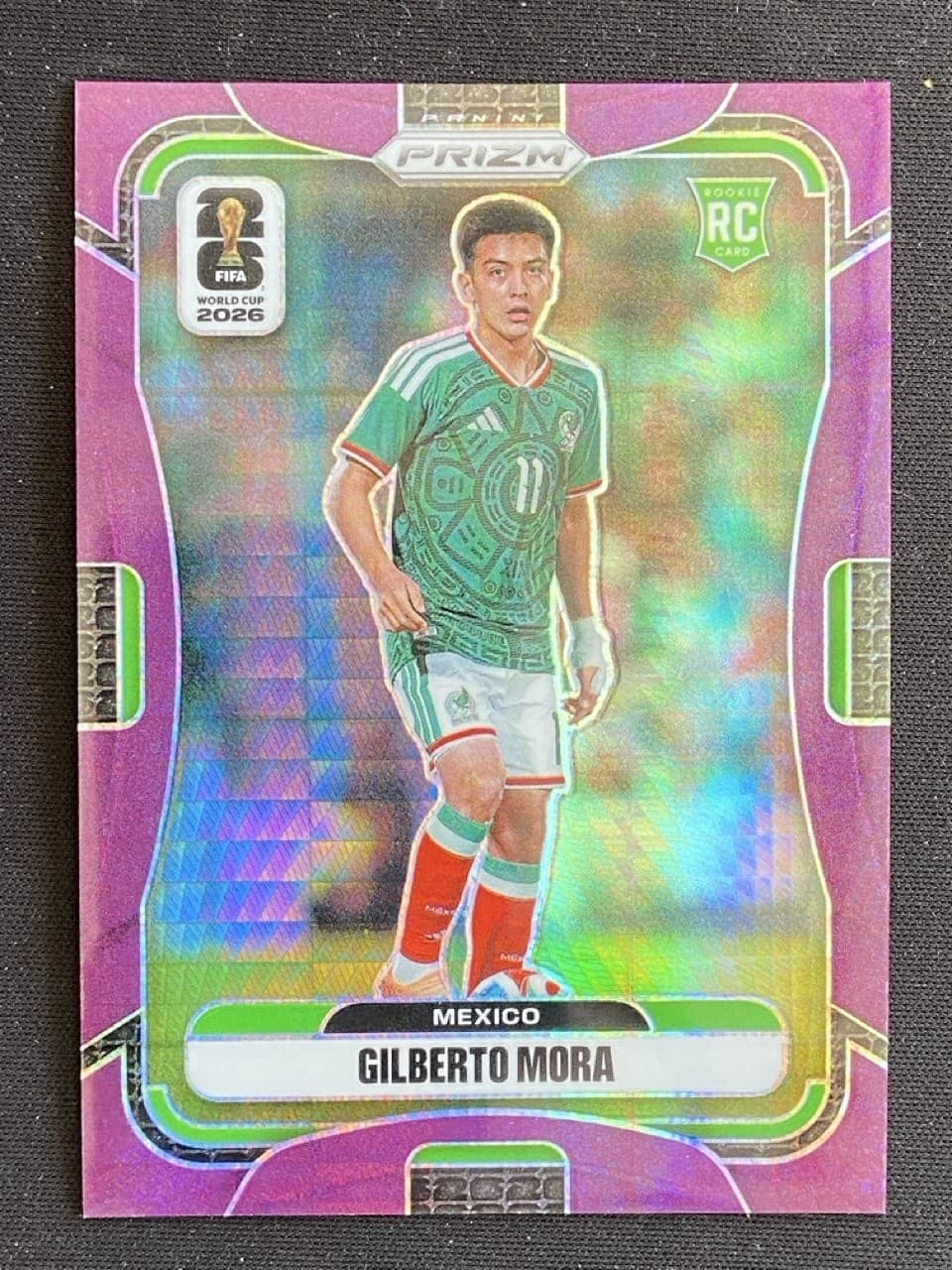 Gilberto Mora 2026 Panini Prizm Fifa World Cup Purple Hyper RC /299 #290
