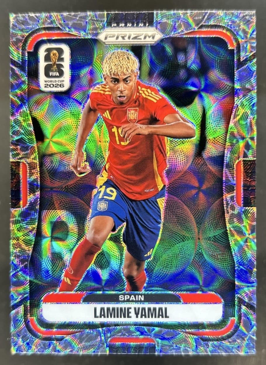 2026 Panini Prizm World Cup Lamine Yamal Choice Elephant #70 Spain