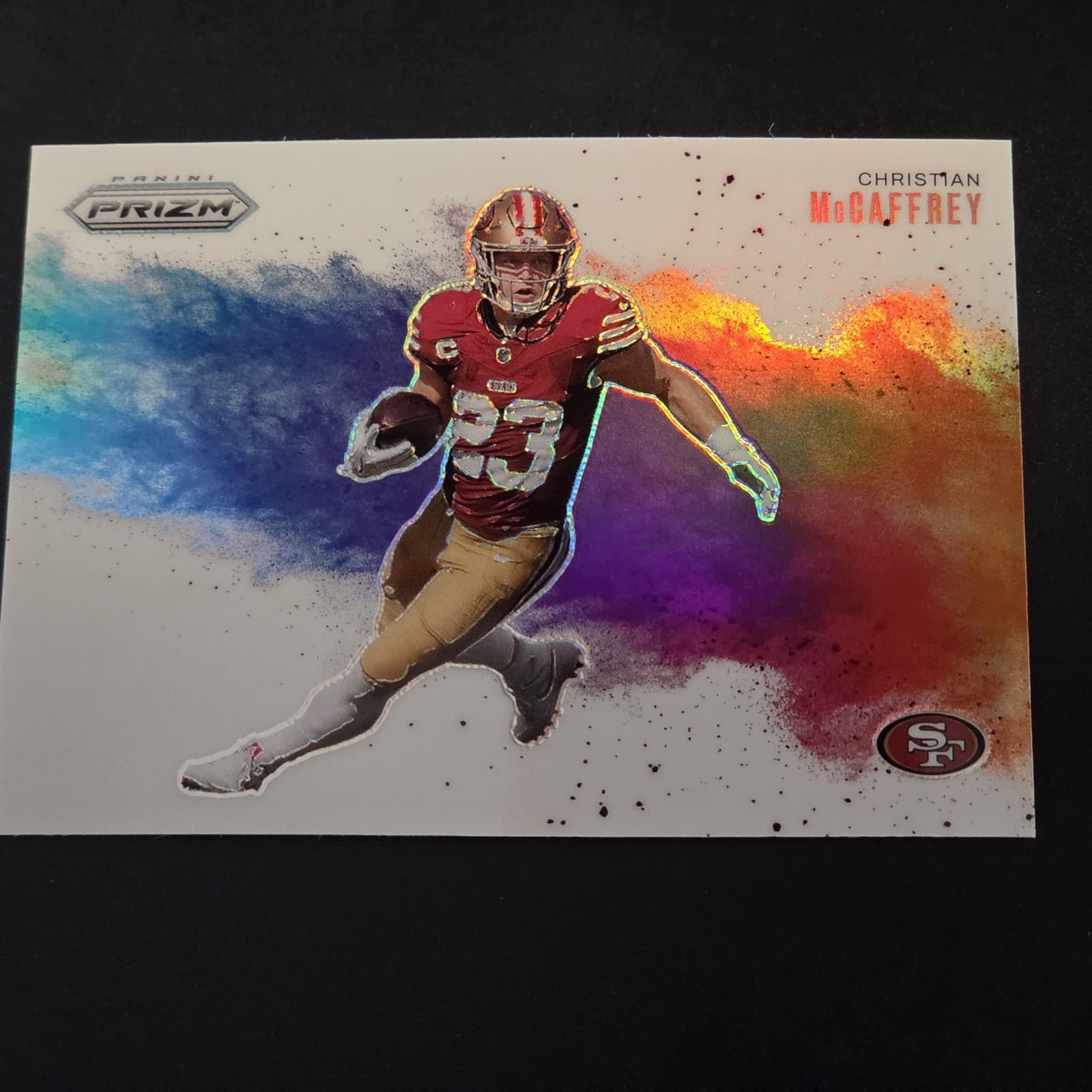Panini Prizm Christian McCaffrey Color Blast SSP CASE HIT!!!