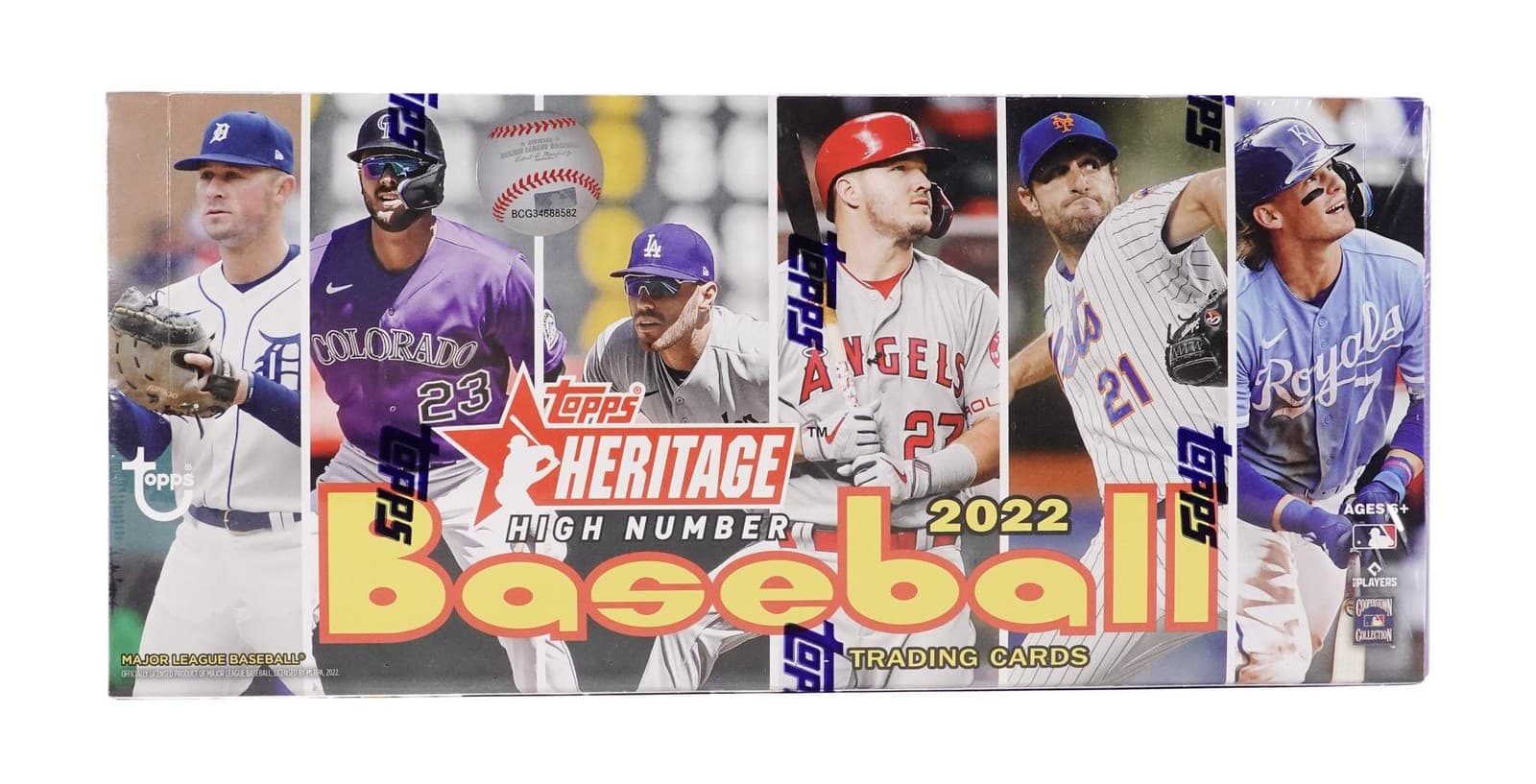 2022 TOPPS HERITAGE HIGH NUMBER BASEBALL HOBBY BOX