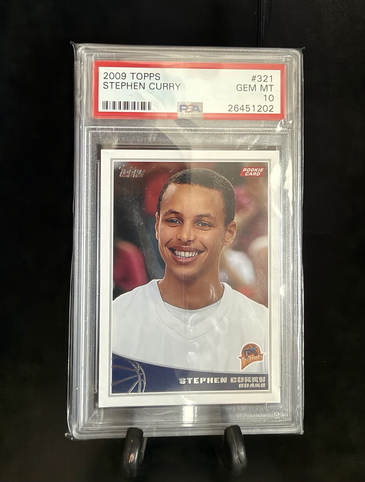 2009 Topps Stephen Curry #321 Rookie Card PSA 10 Gem Mint 💎 🏀🔥