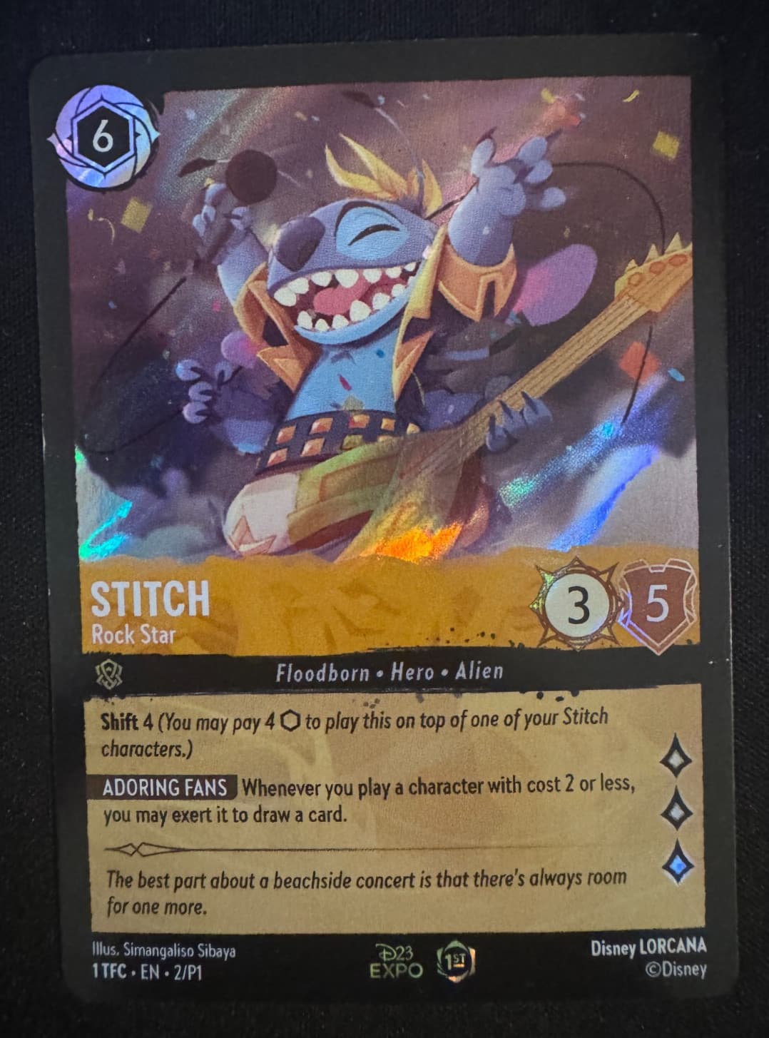 2022 Disney Lorcana D23 Expo Promo Collector's Set 1st Edition Stitch PR /900