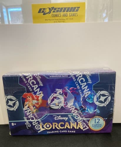 DISNEY LORCANA SET 4: URSULA'S RETURN-TCG BOOSTER BOX- 24 BOOSTER PACKS-SEALED