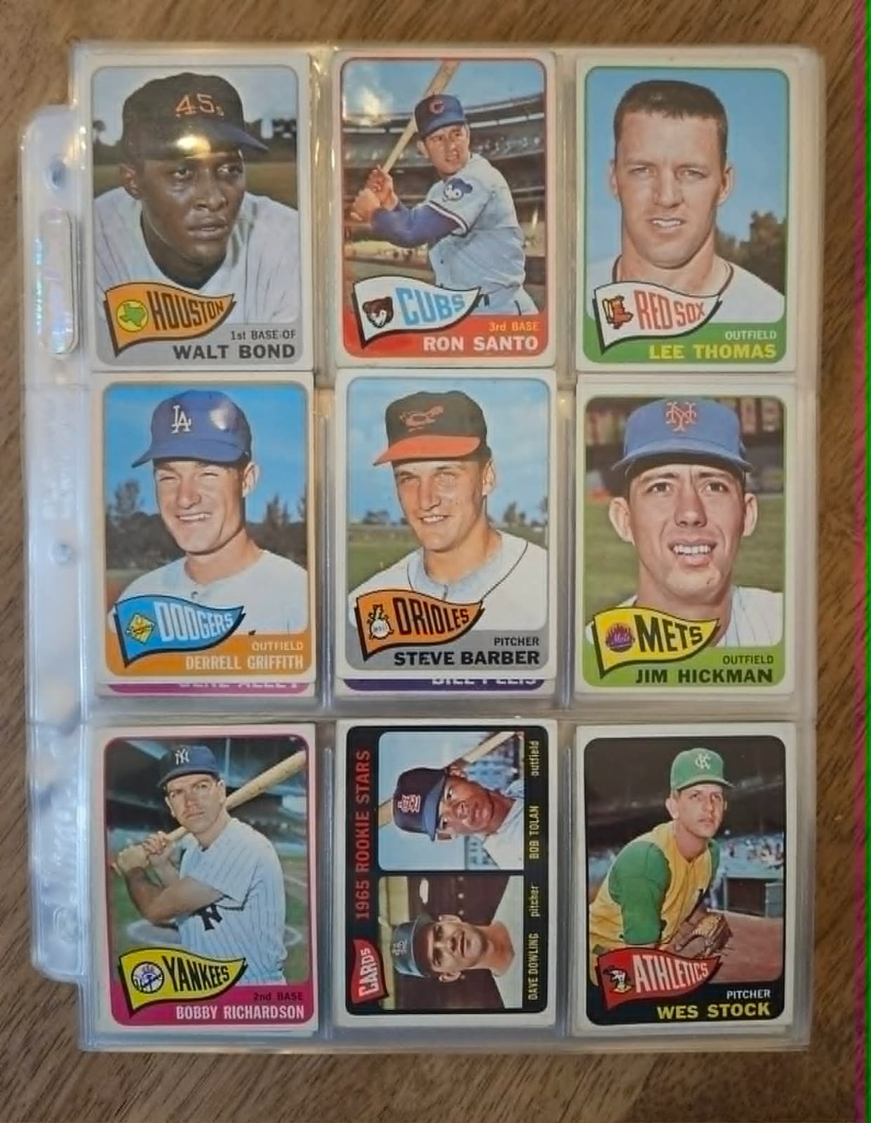 1965 Topps Baseball Complete Set -Carlton, Joe Morgan RC, Mantle, Mays, Aaron