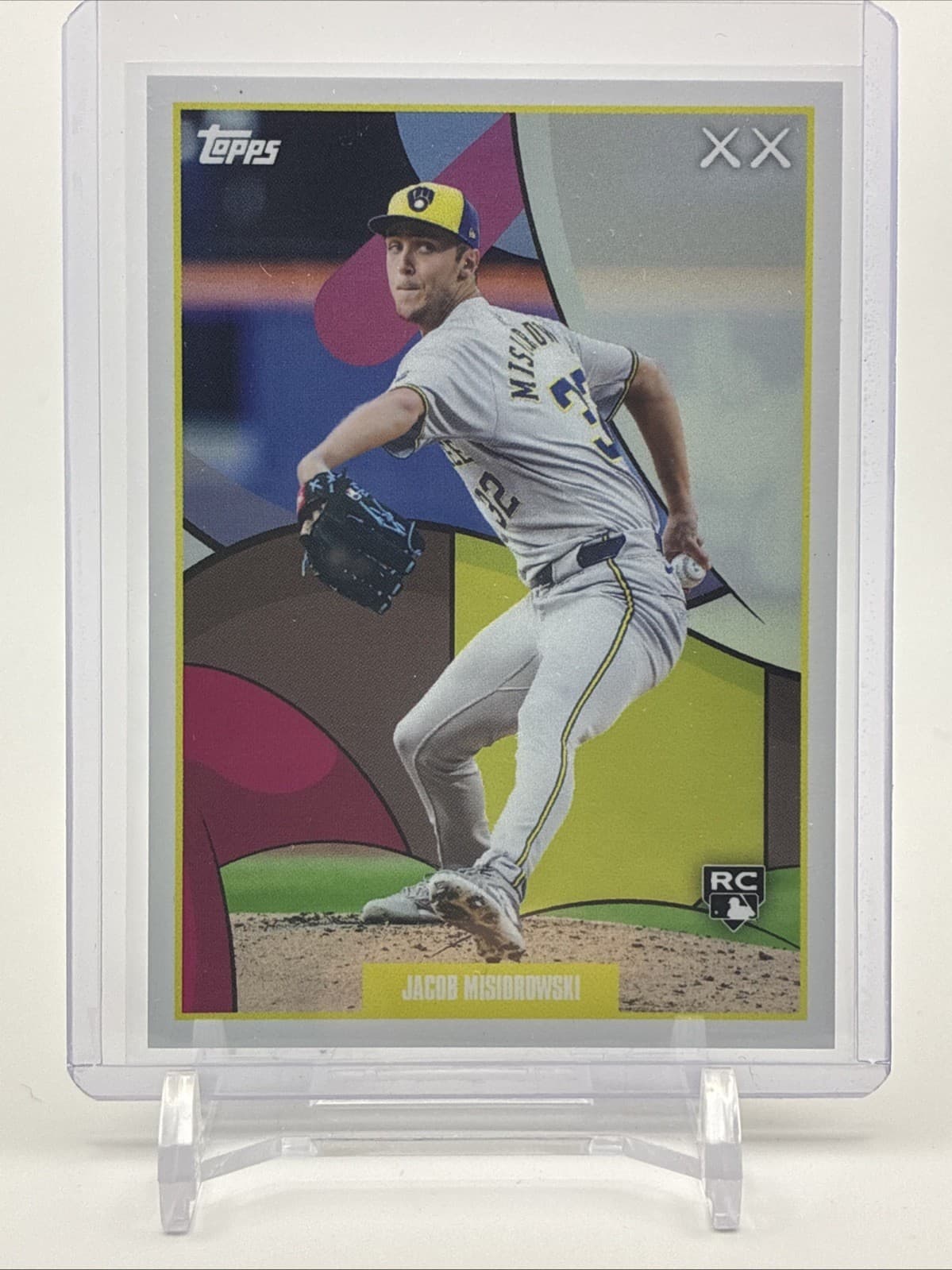 2026 Topps MLB X KAWS Creations KC-10 Jacob Misiorowski Limited SP Insert RC