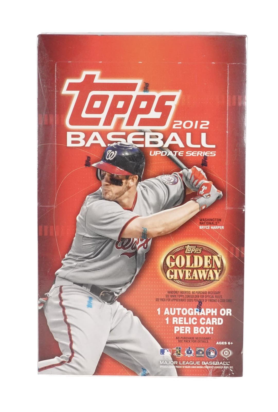 2012 Topps Update Series Baseball Hobby Box