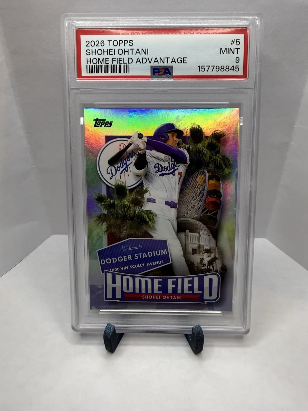 2026 Topps Series 1 - Home Field Advantage Shohei Ohtani #HA-5 PSA 9