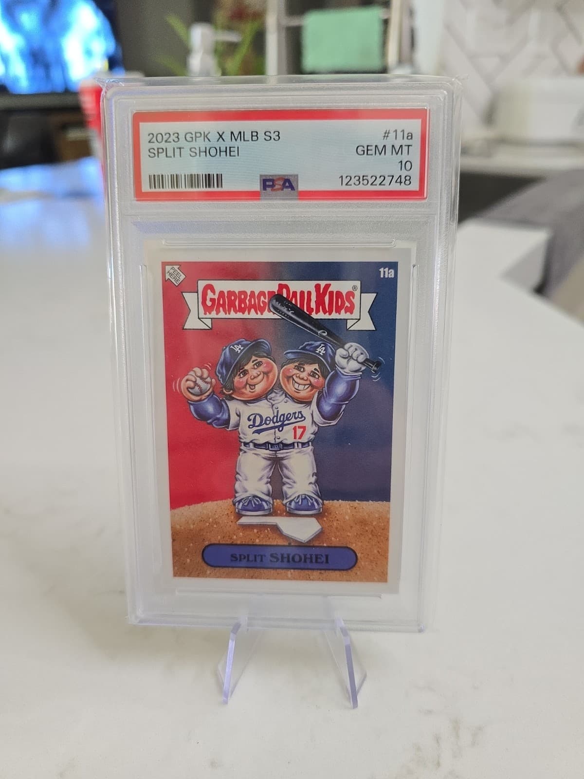 2023 Topps Mlb X Garbage Pail Kids: Series 3 D Shohei Ohtani Shohei Ohtani #11A