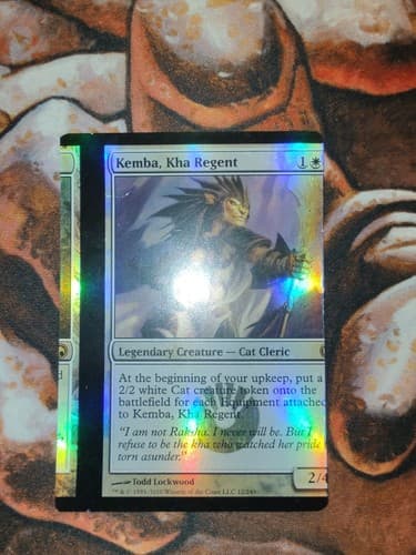 FOIL NFC Miscut Kemba, Kha Regent Scars of Mirrodin SOM MTG Magic the Gathering