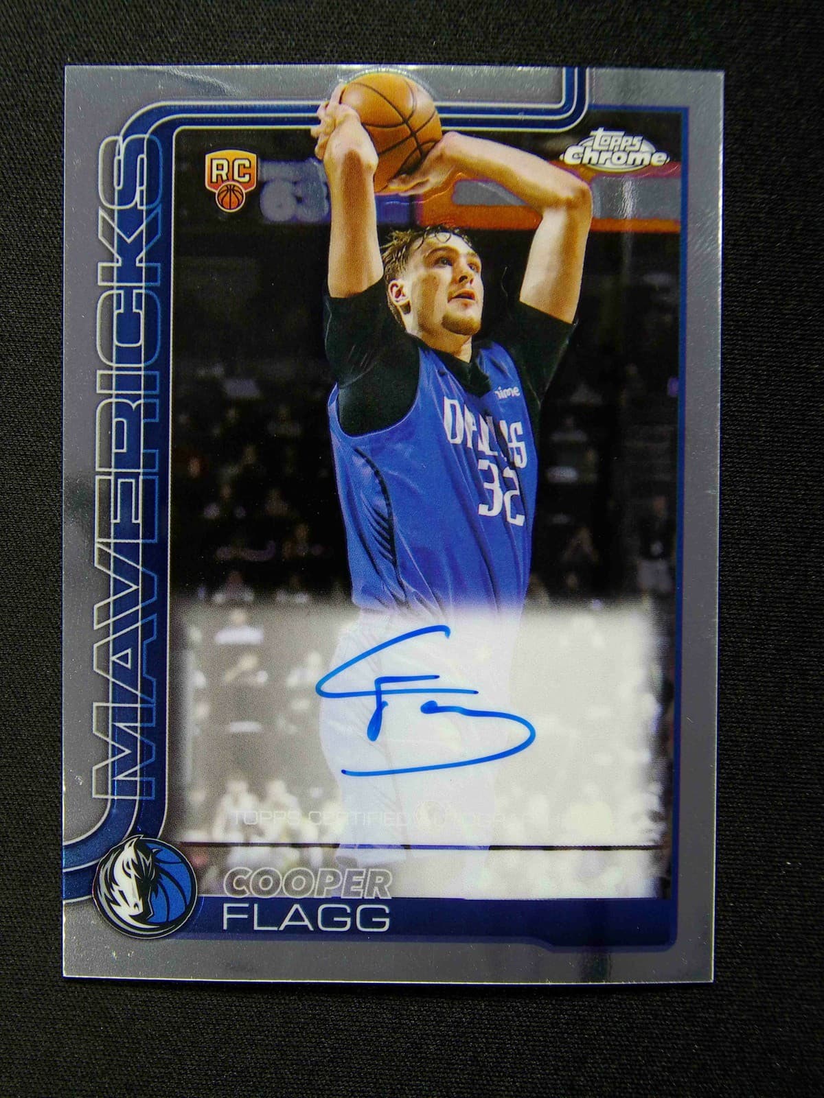 2025-26 Topps Chrome Cooper Flagg RC Rookie Auto