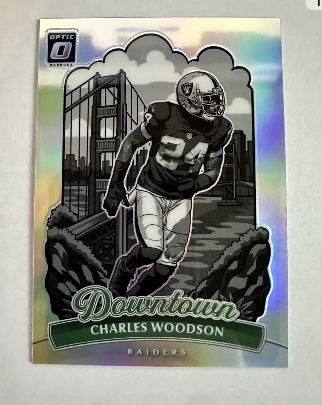 2025 Panini Donruss Optic - Downtown Legends Charles Woodson #1