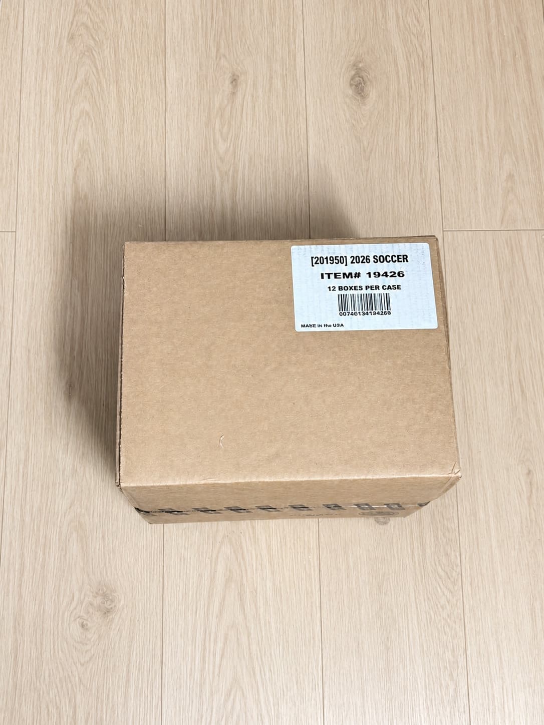 2026 Panini Prizm FIFA World Cup Soccer Factory Sealed Hobby 12 Box Case