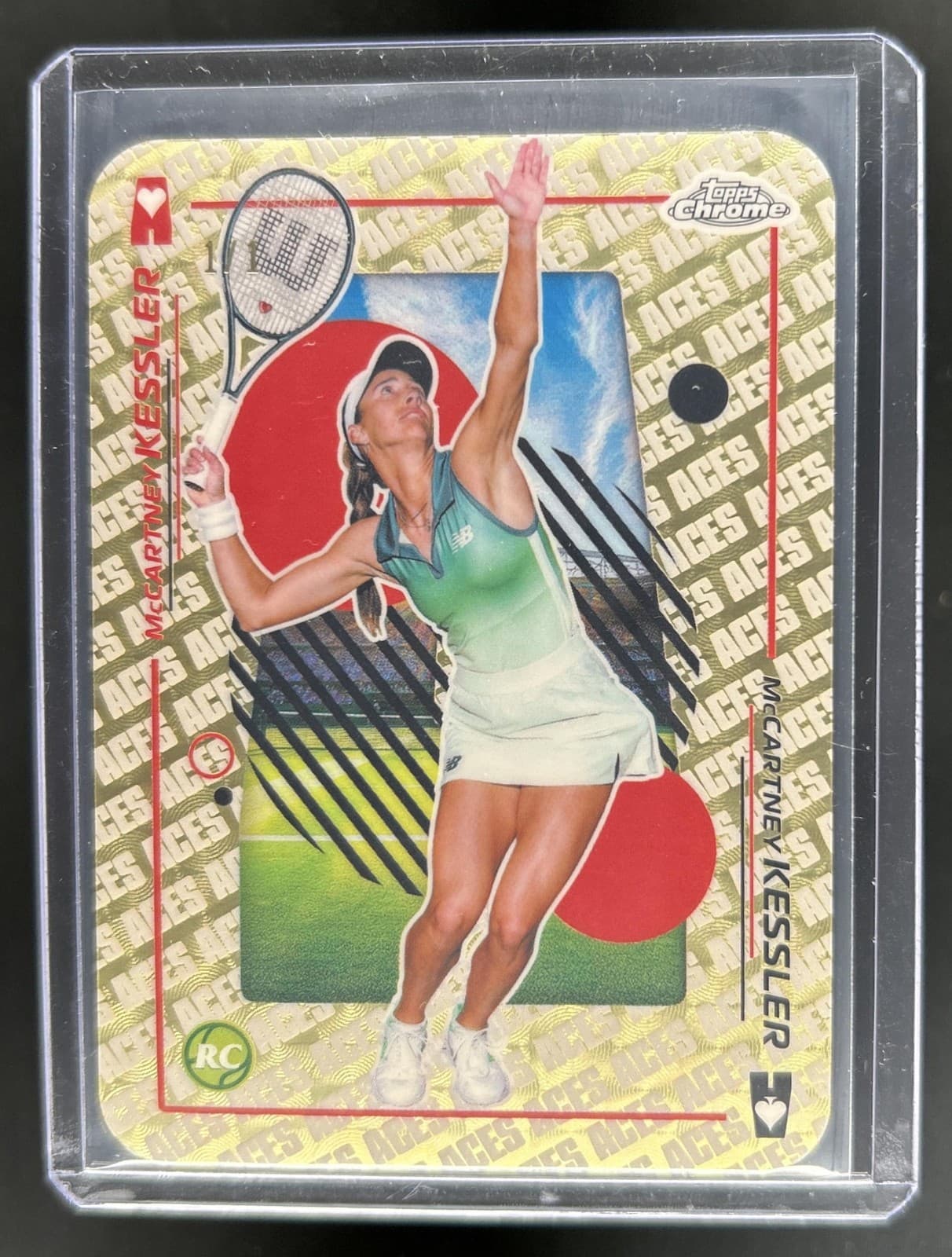2026 Topps Chrome McCartney Kessler Aces SuperFractor Rookie RC #1/1