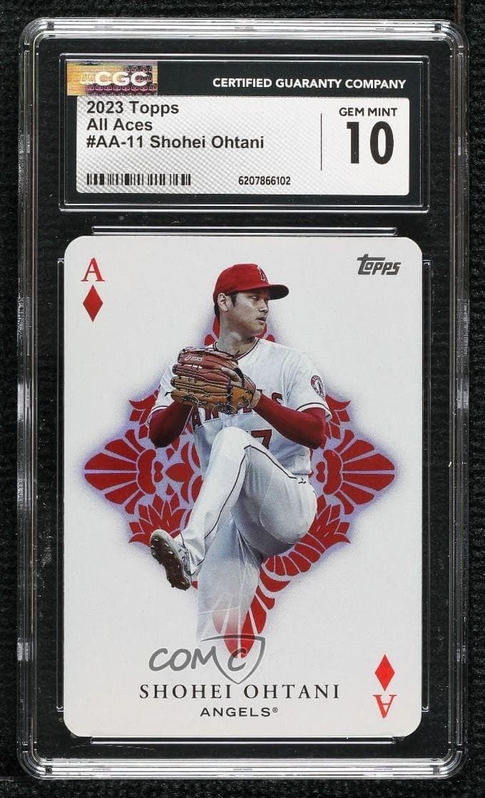 2023 Topps Series 1 All Aces Shohei Ohtani #AA-11 CGC 10 Gem Mint