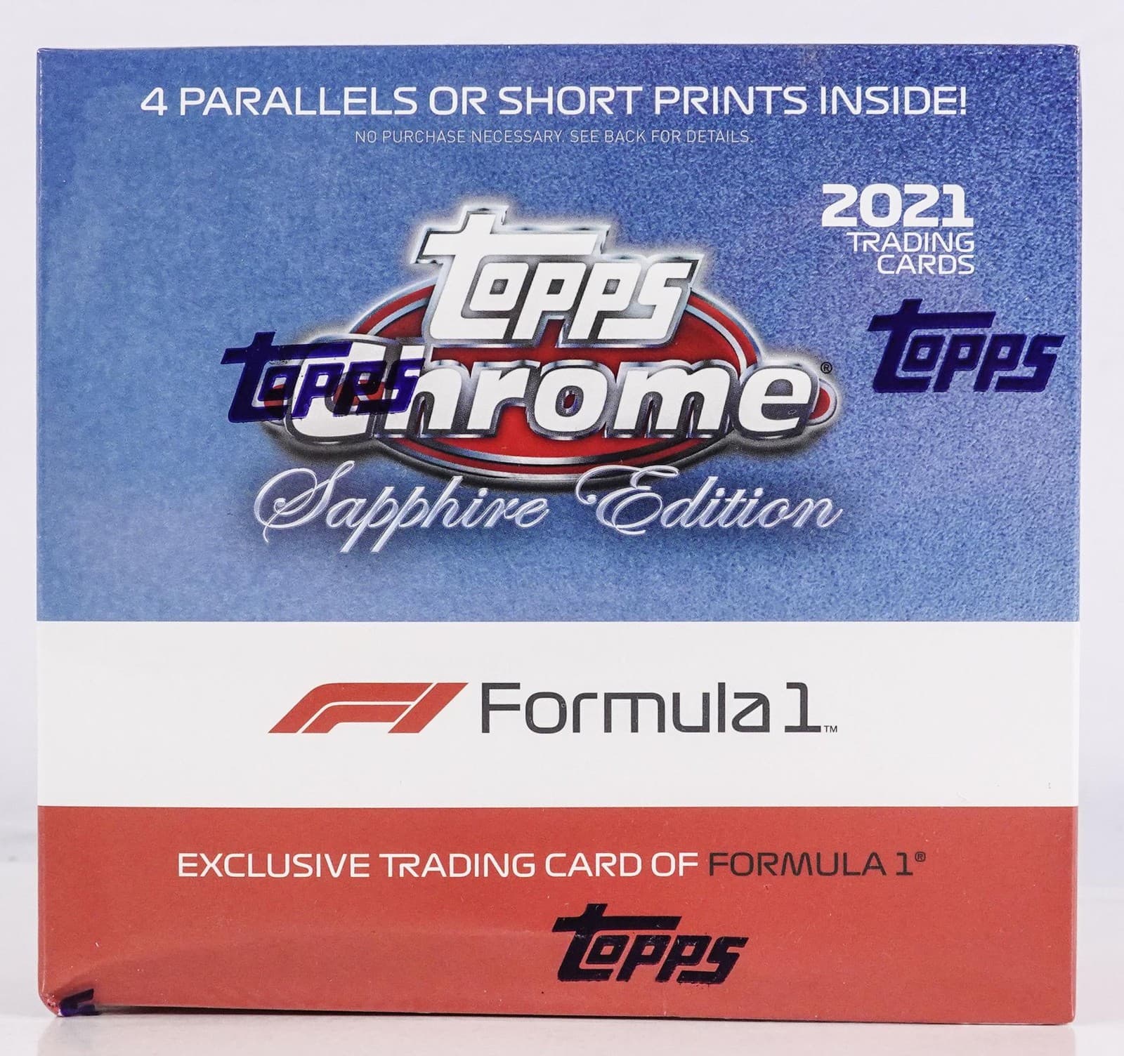 2021 Topps Chrome Formula 1 Sapphire Edition Racing Hobby Box