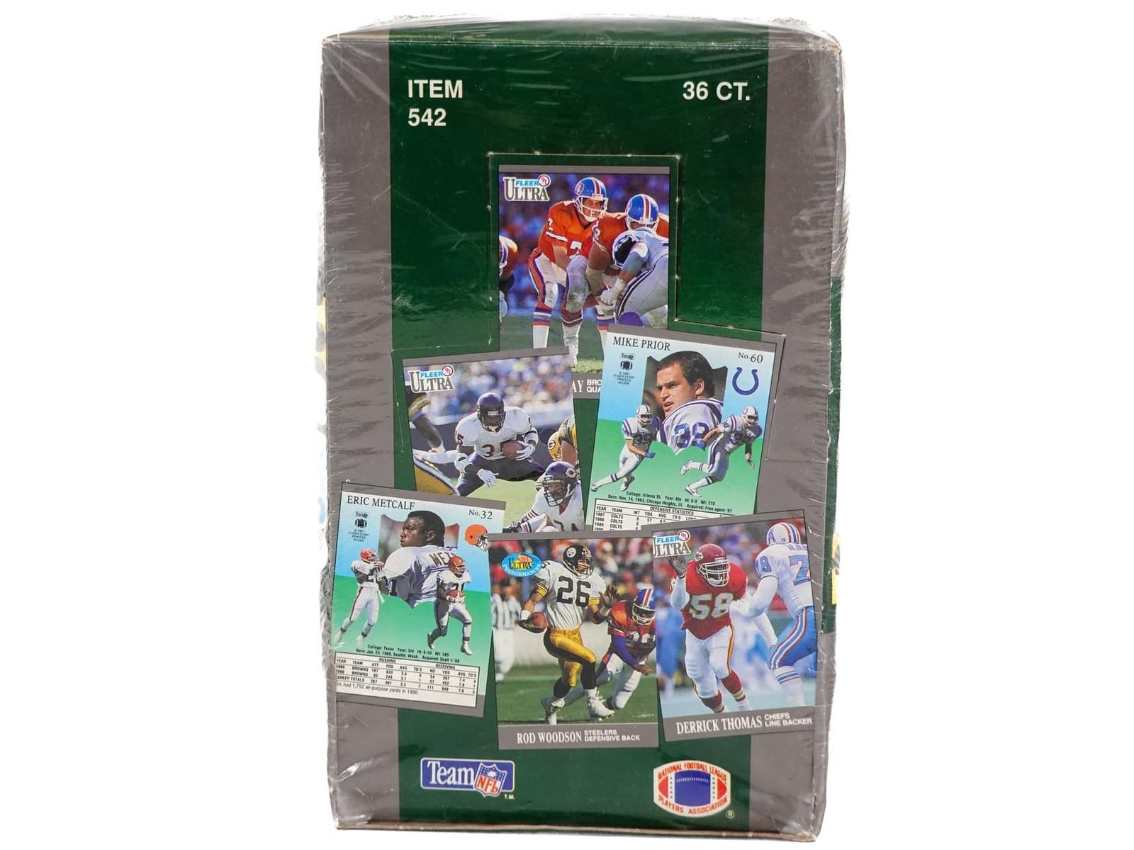1991 Fleer Ultra Football Series 1 Wax Box