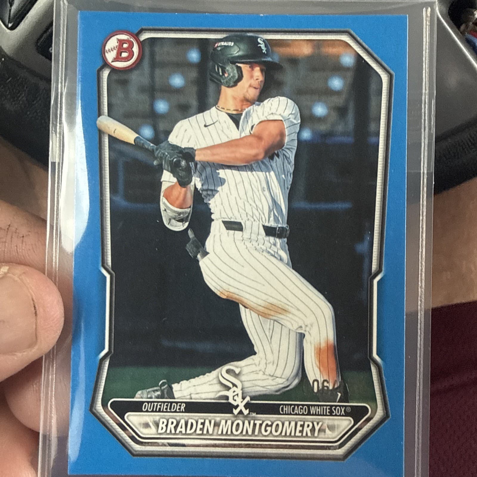 2026 Bowman Baseball Braden Montgomery Blue Parallel /150
