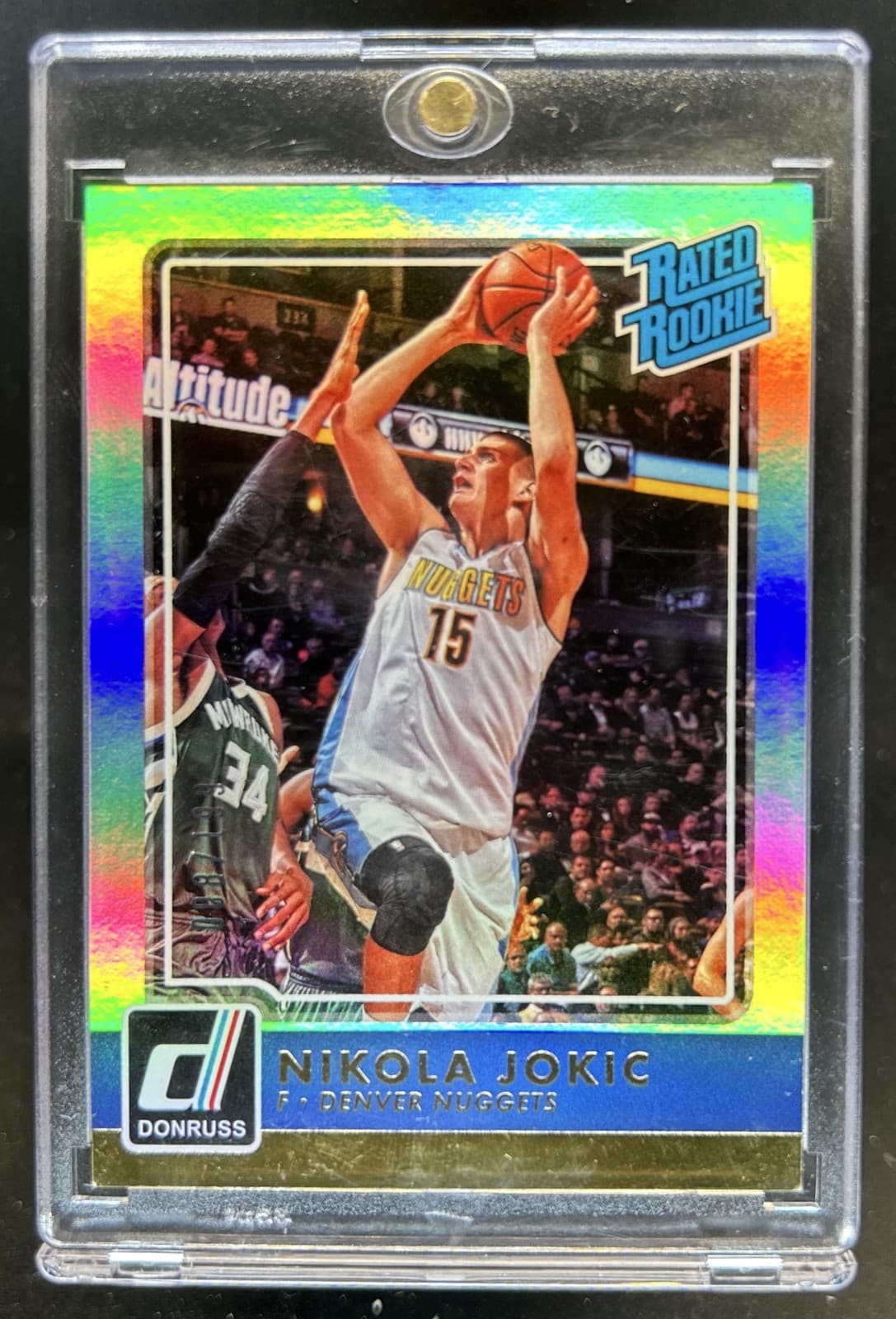 2015-16 Panini Donruss Nikola Jokic Holo Rookie RC #/199 Nuggets
