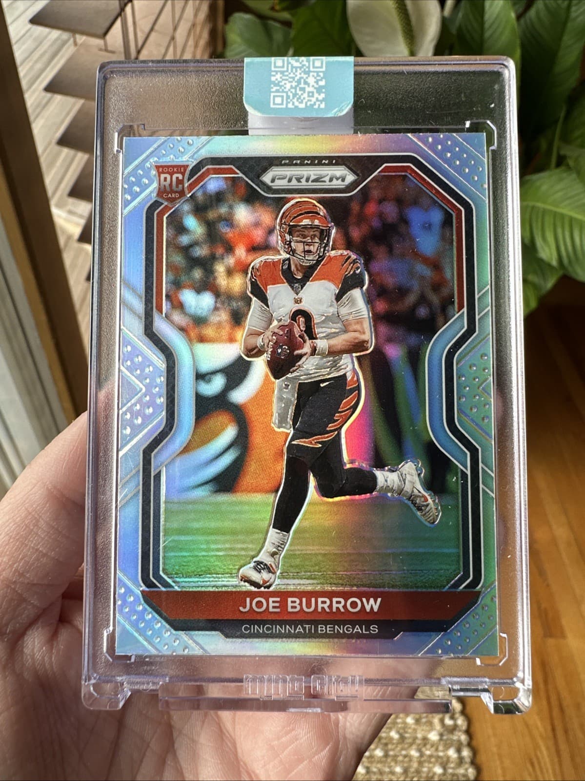2020 Panini Prizm Joe Burrow Silver Prizm #307 (RC)