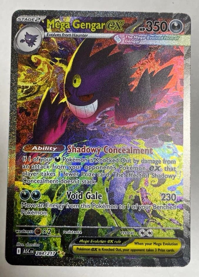 Pokemon TCG | ASCENDED HEROES Mega Gengar ex SIR NM ✅