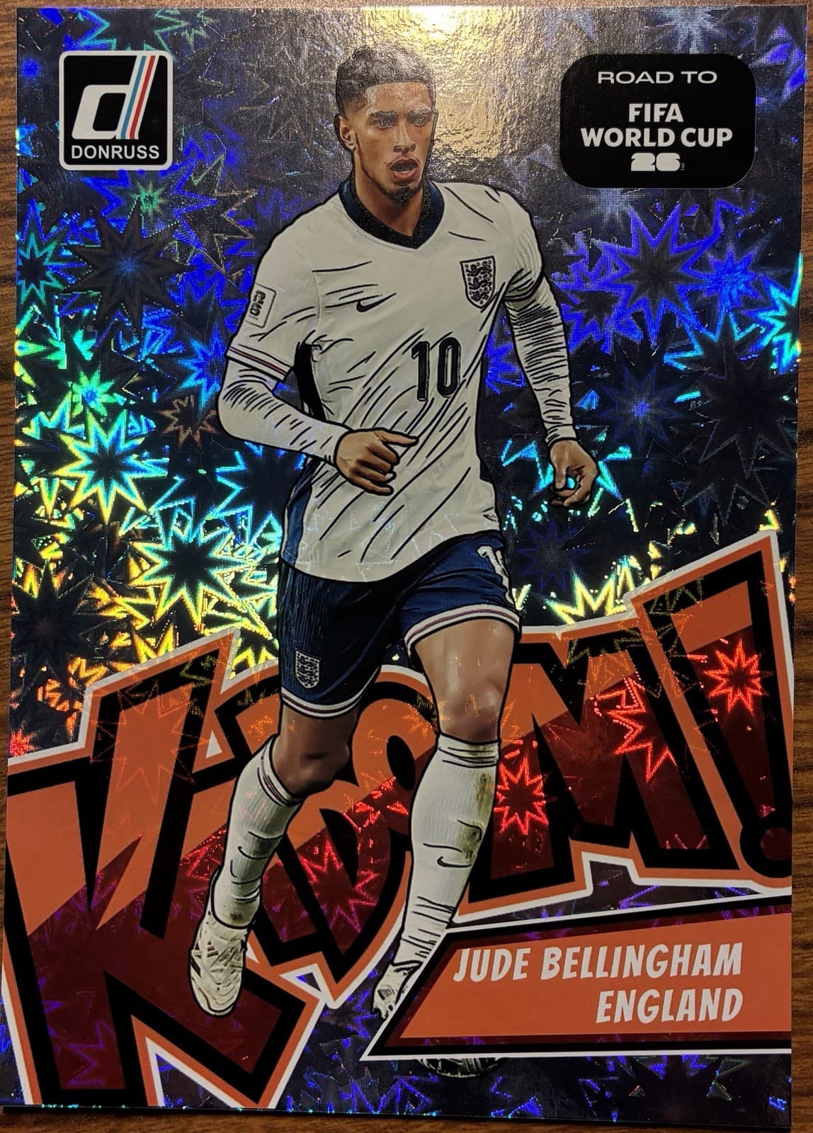 2025-26 Panini Donruss Road to Fifa World Cup - Kaboom Jude Bellingham #4 Jumbo