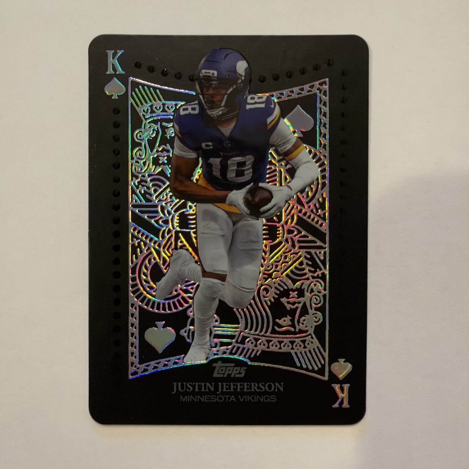 2026 Topps Justin Jefferson ALL KINGS SP Minnesota Vikings #AK-11