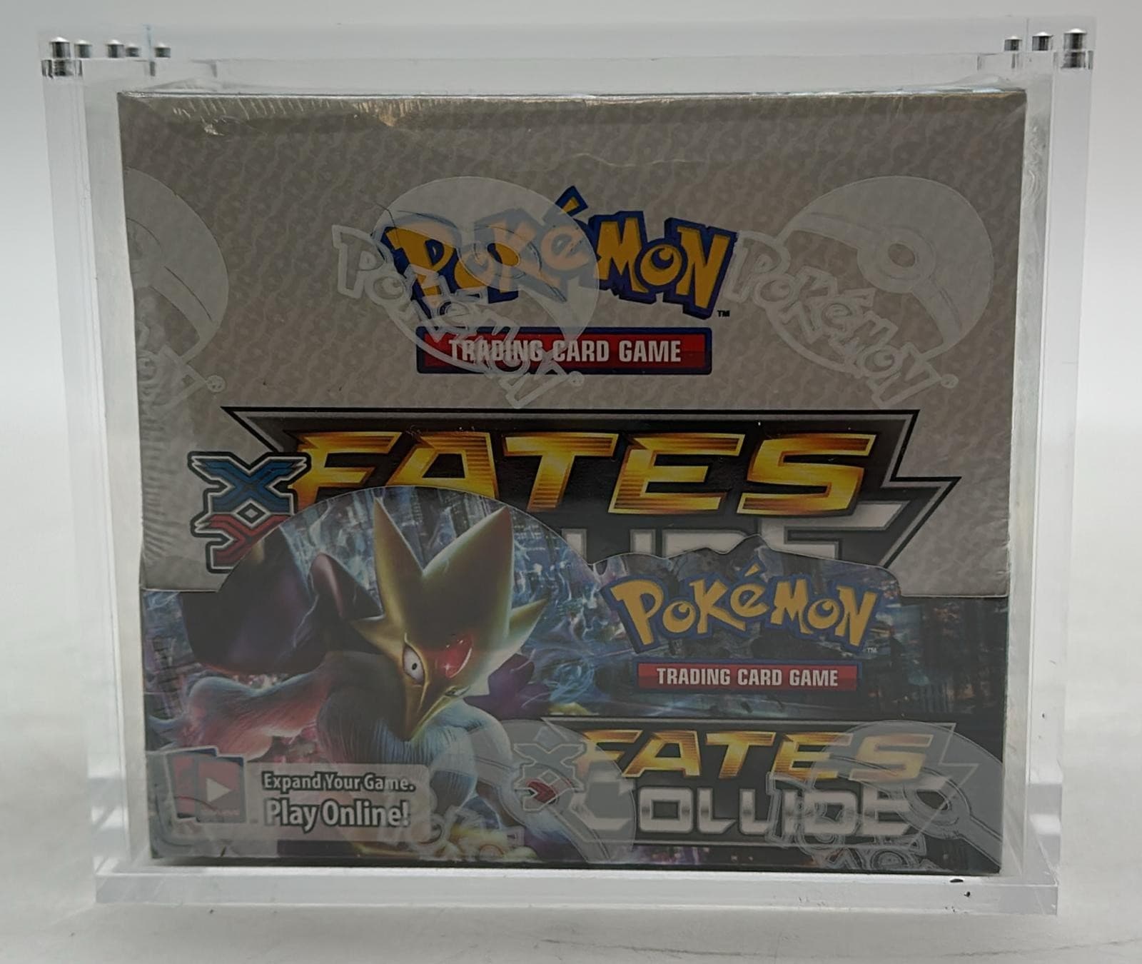 Pokemon TCG XY Fates Collide Booster Box SEALED NEW w/Acrylic Case