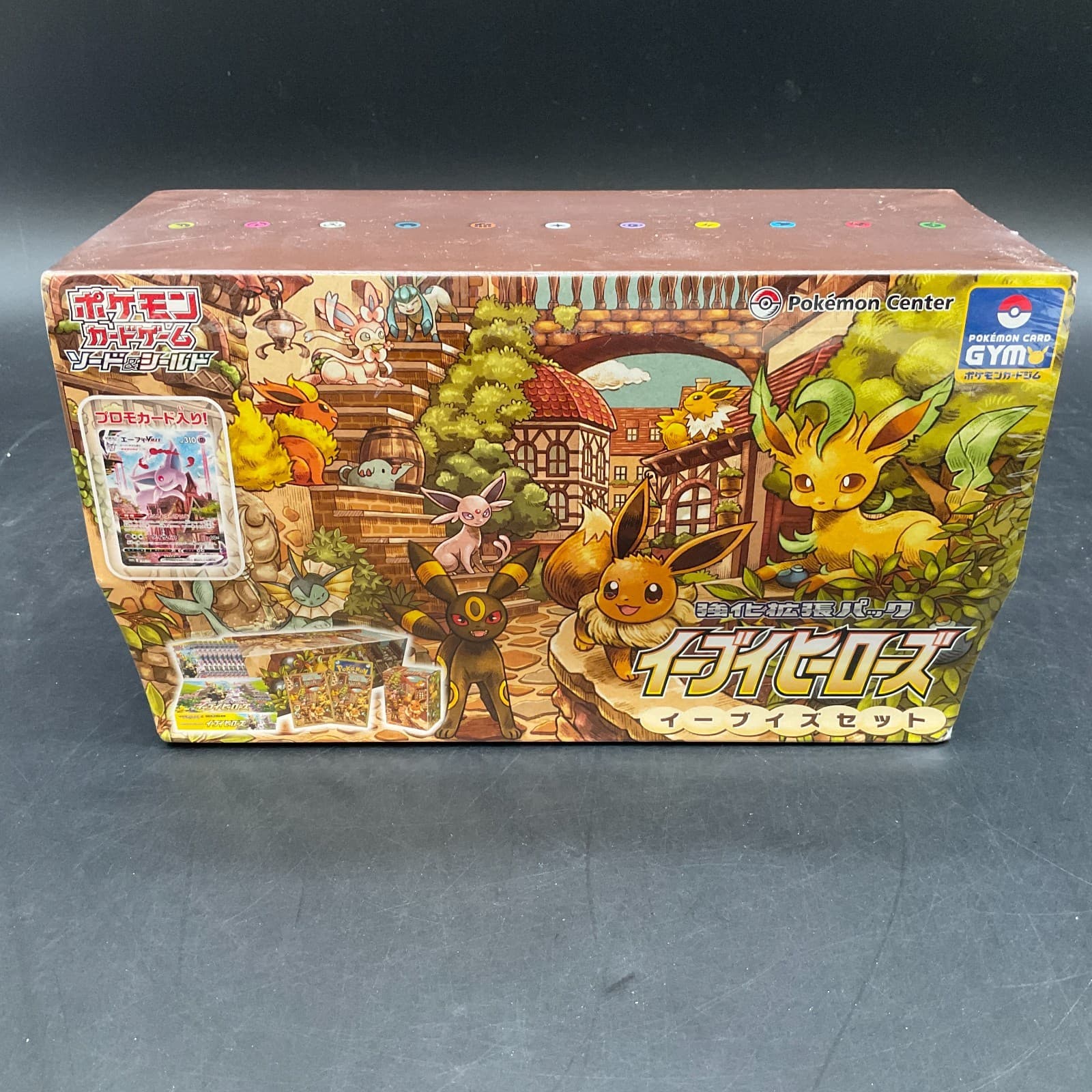 Pokemon TCG Japanese Eevee Heroes Gym Box S6a SEALED NEW