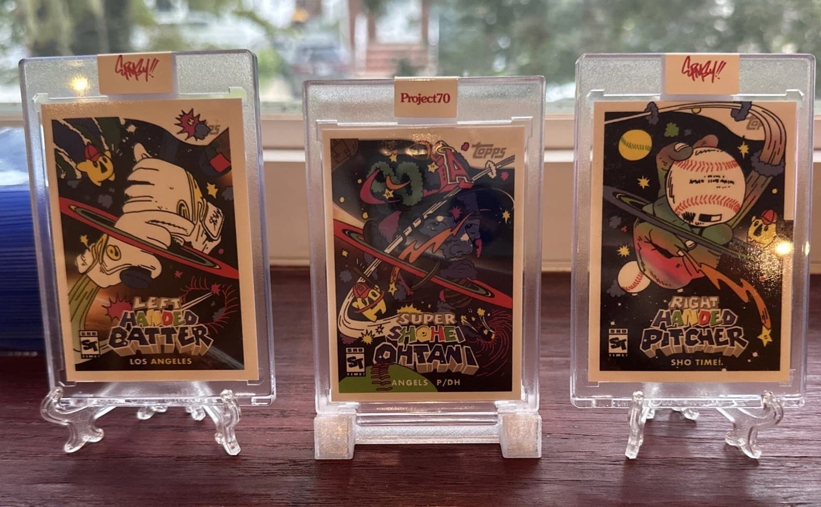 Topps Project 70 Shohei Ohtani ERMSY Companion 3 Card Set Super MARIO BROS