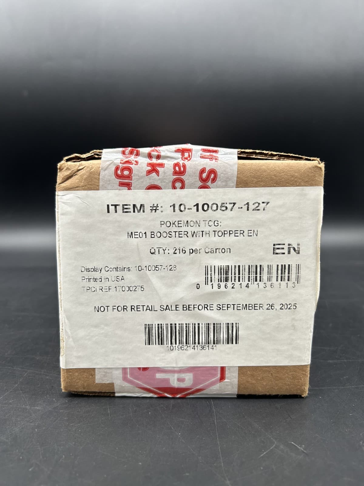 Pokemon TCG Mega Evolutions ME01 Booster Box Case Sealed