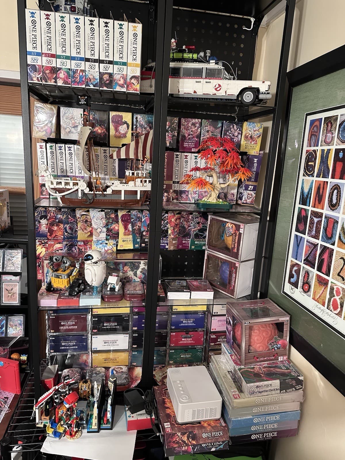 Bandai One Piece Card Game sealed collection nearly complete 